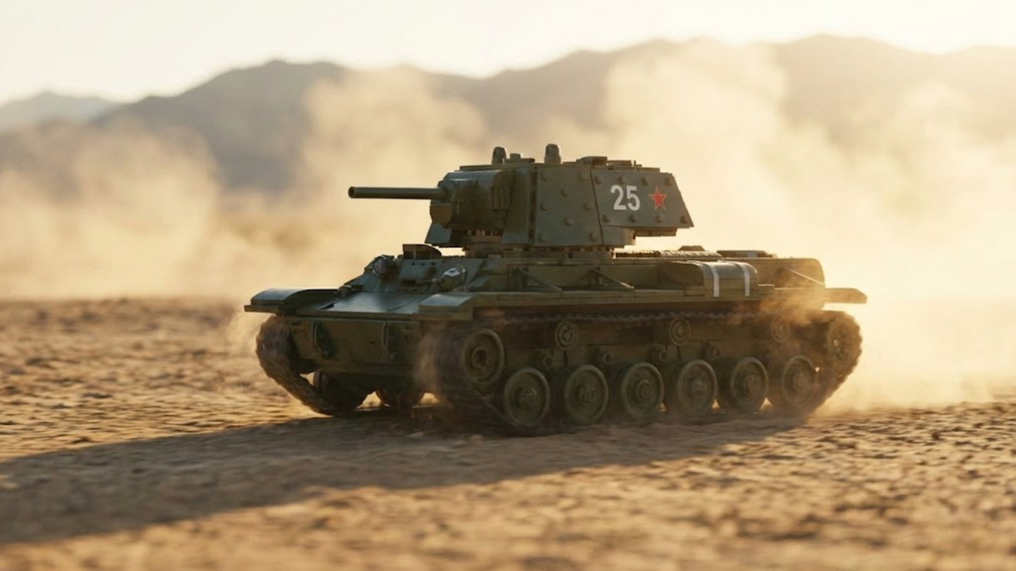 Czołg KV-1 (924 elementy)