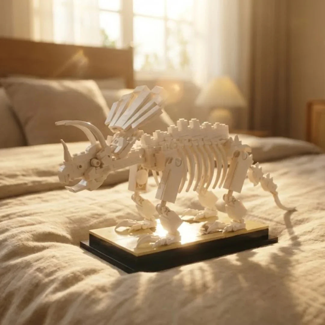 Triceratops-Dinosaurier-Fossil (397 Stück)