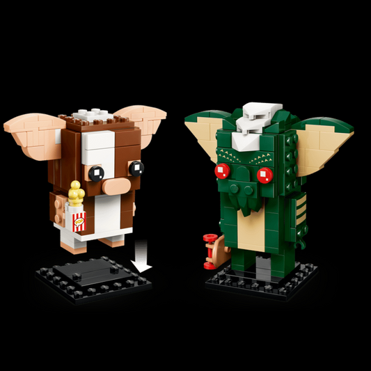 Capa 02 do produto Gremlins - Figuras de Gizmo e Stripe (230 peças).
