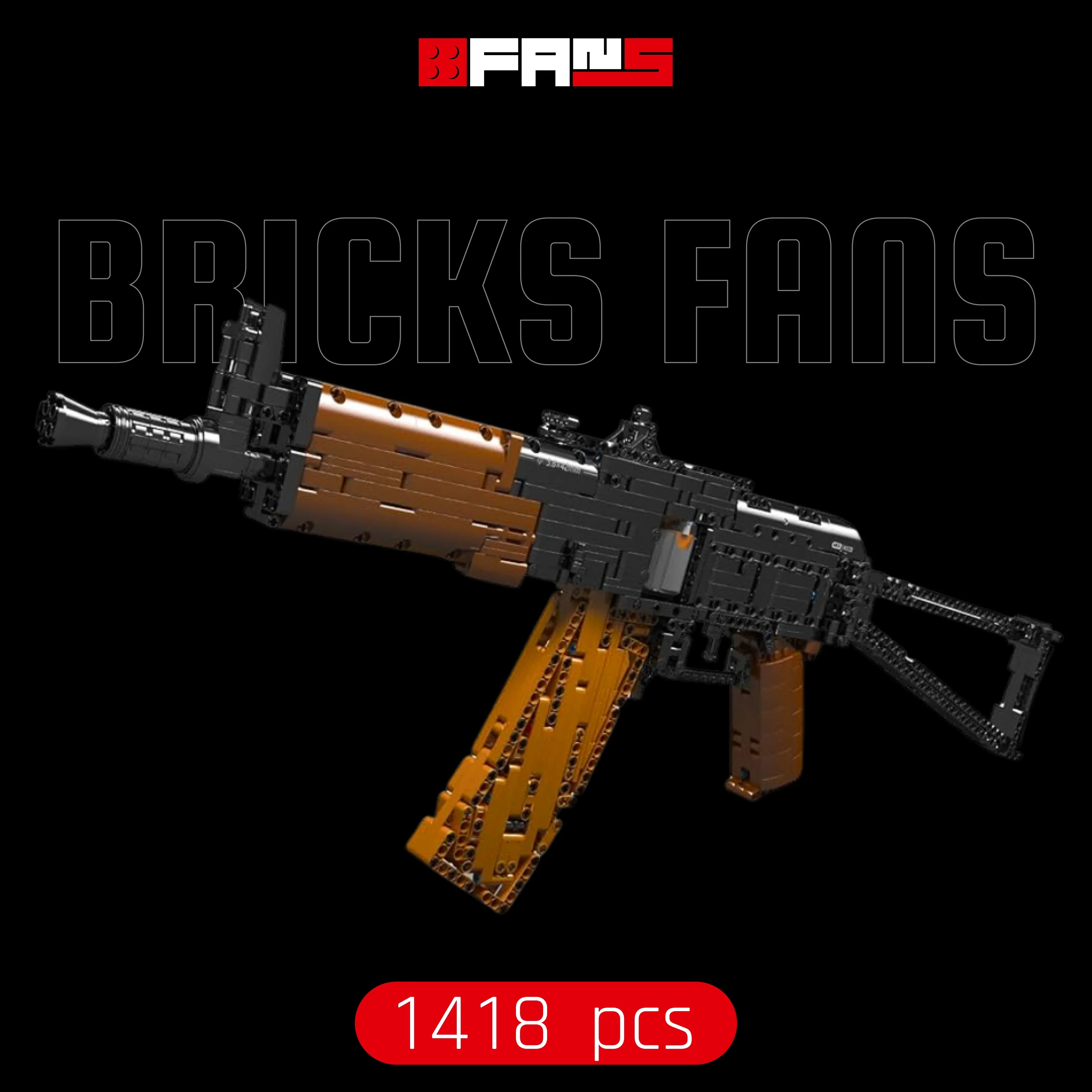 AK-47 (1418 pcs) – Bricks Fans