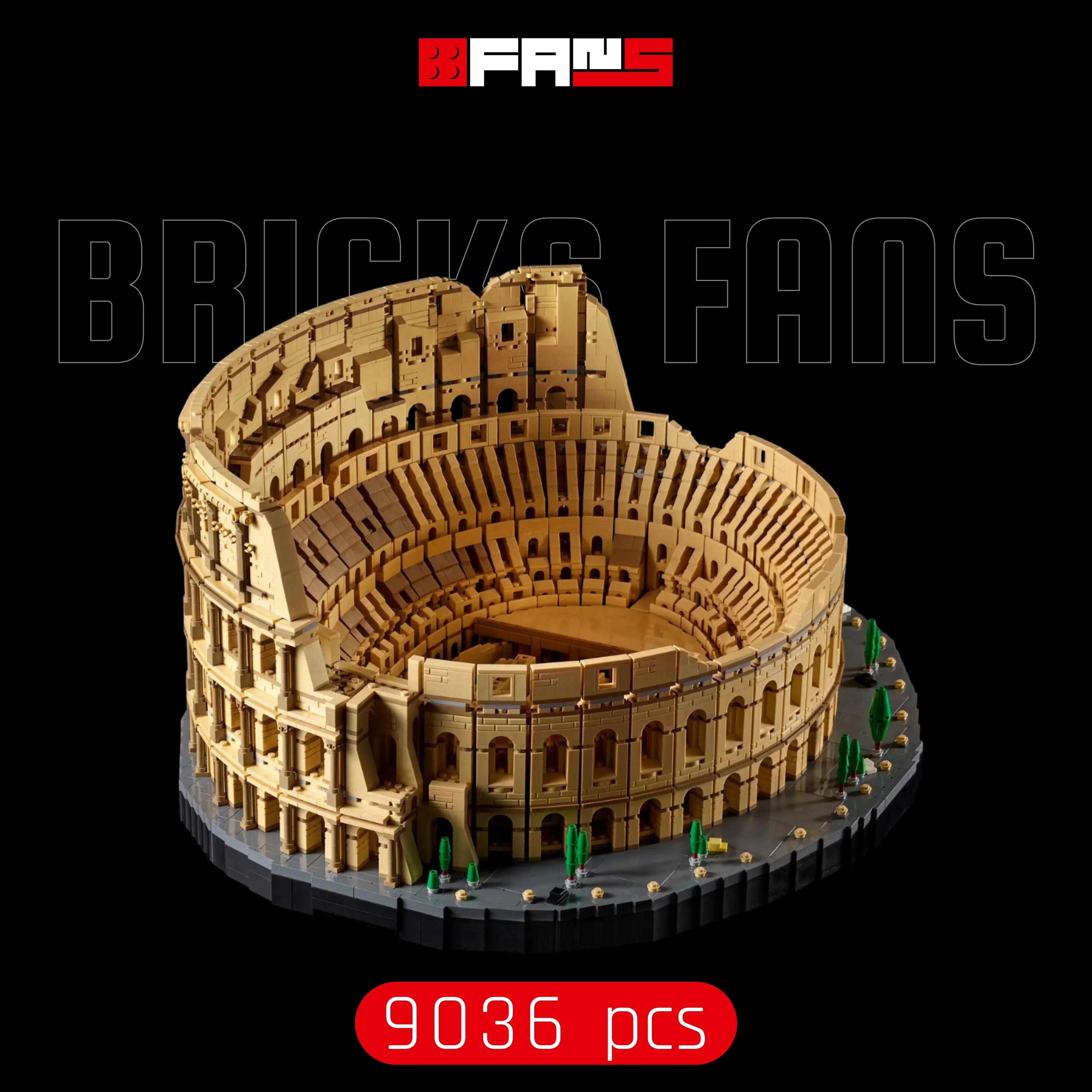 Colosseum Of Rome (9036 pcs) – Bricks Fans