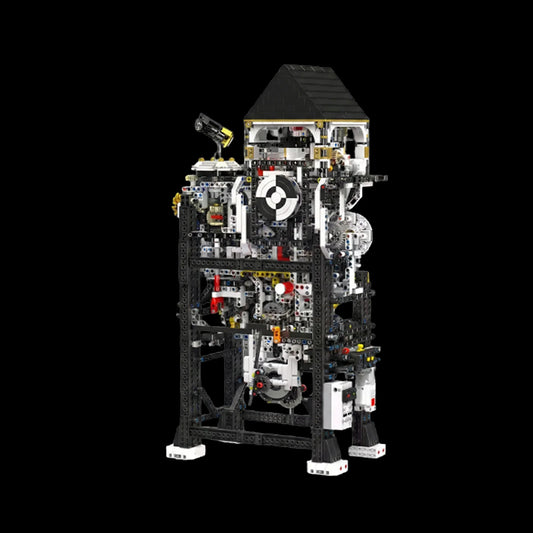 Horloge mécanique Cyberpunk (3181 pièces)