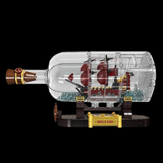 The Mini Queen Revenger Ship In a Bottle (885 pcs)