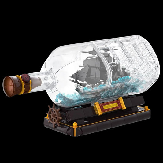 Mini Black Pearl in a Bottle (822 pcs)