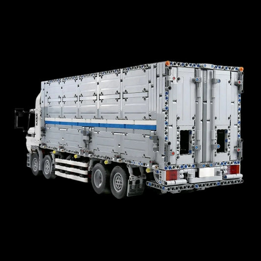 Side-Wing Box Truck (4166 pcs)