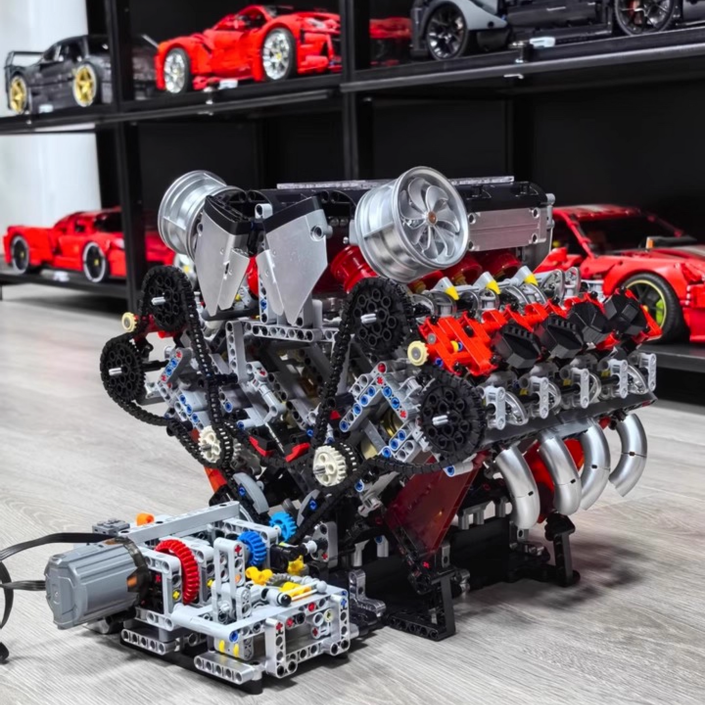 V8 Engine (2718 pcs)