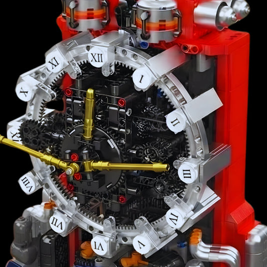 Cyberpunk Mechanical Clock (1601 pcs)