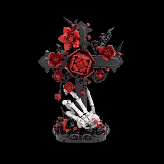 Gothic Cross & Roses (636 pcs)