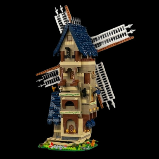 Moulin à vent Europe médiévale (1584 pcs)
