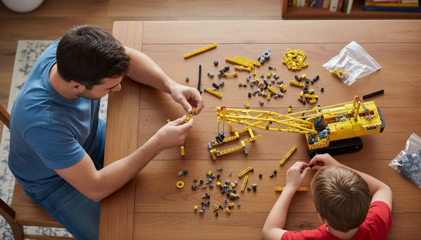 Grue sur chenilles (1205 pièces)