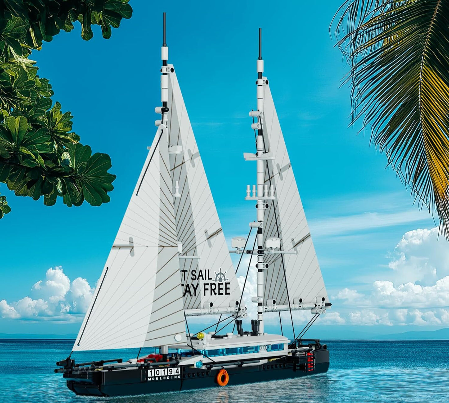 Aquarius - Two-Mast Sailing (893 pcs)