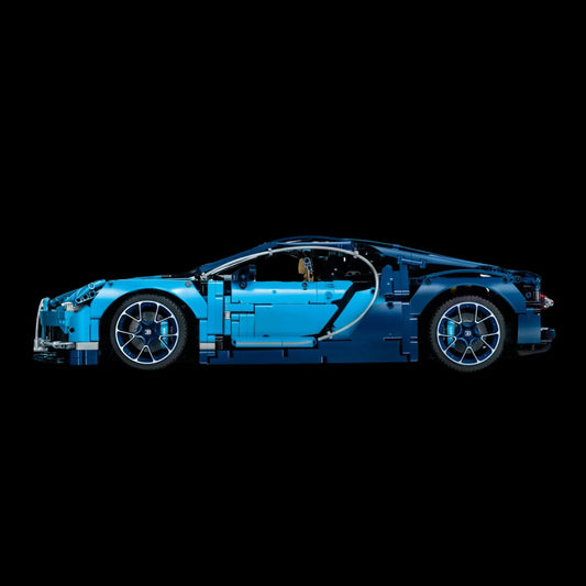Blauer Sportwagen Chiron - Bild 2
