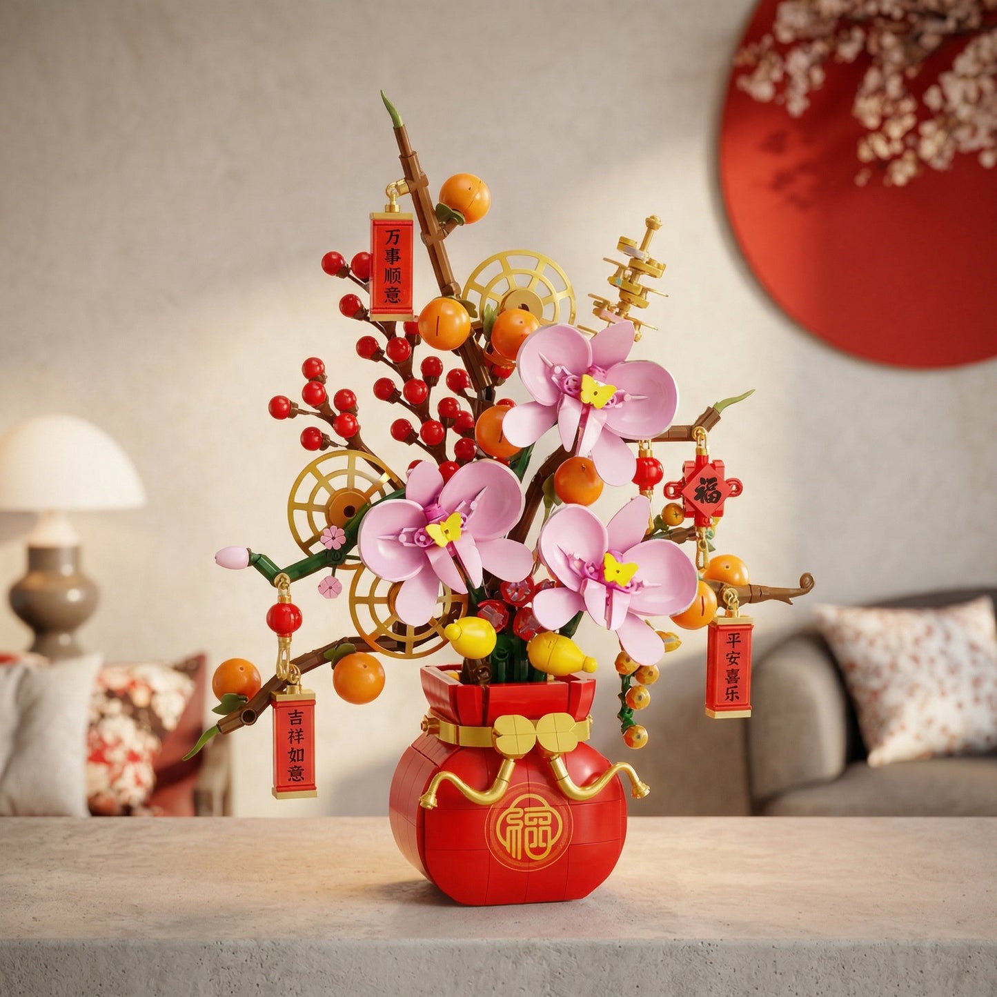 Lucky Persimmon (818 Pcs)