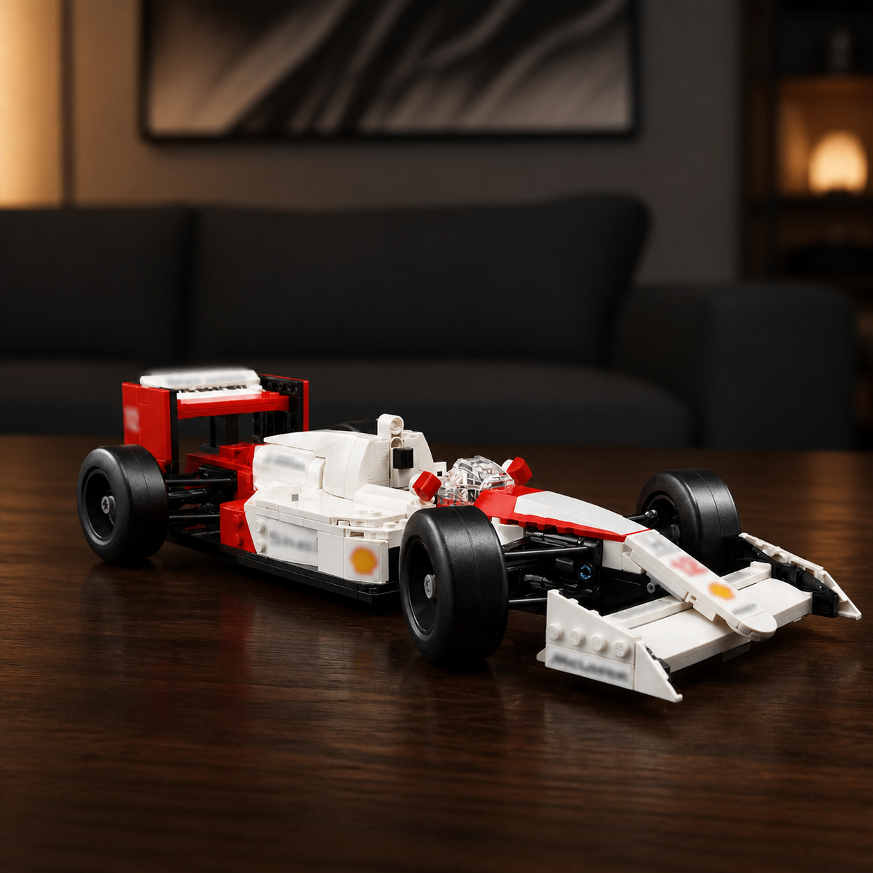 Classic Formula 1 Car MP4/4 - Ayrton Senna (693 Pcs) - gallery image 13