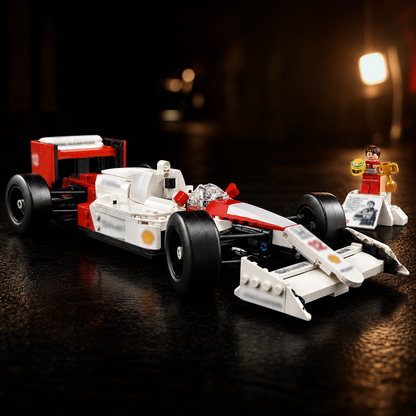 Classic Formula 1 Car MP4/4 - Ayrton Senna (693 Pcs) - gallery image 01