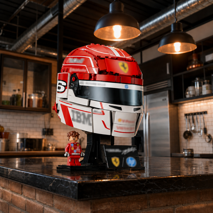 Charles Leclerc Helmet (886 Pcs) - 1:1 ambient gallery image 01