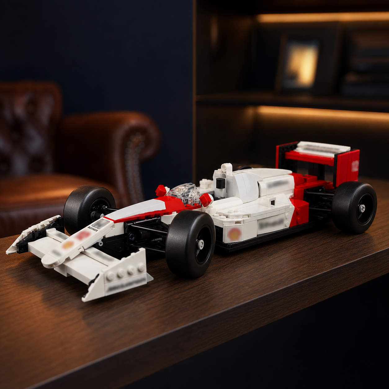 Classic Formula 1 Car MP4/4 - Ayrton Senna (693 Pcs) - gallery image 14