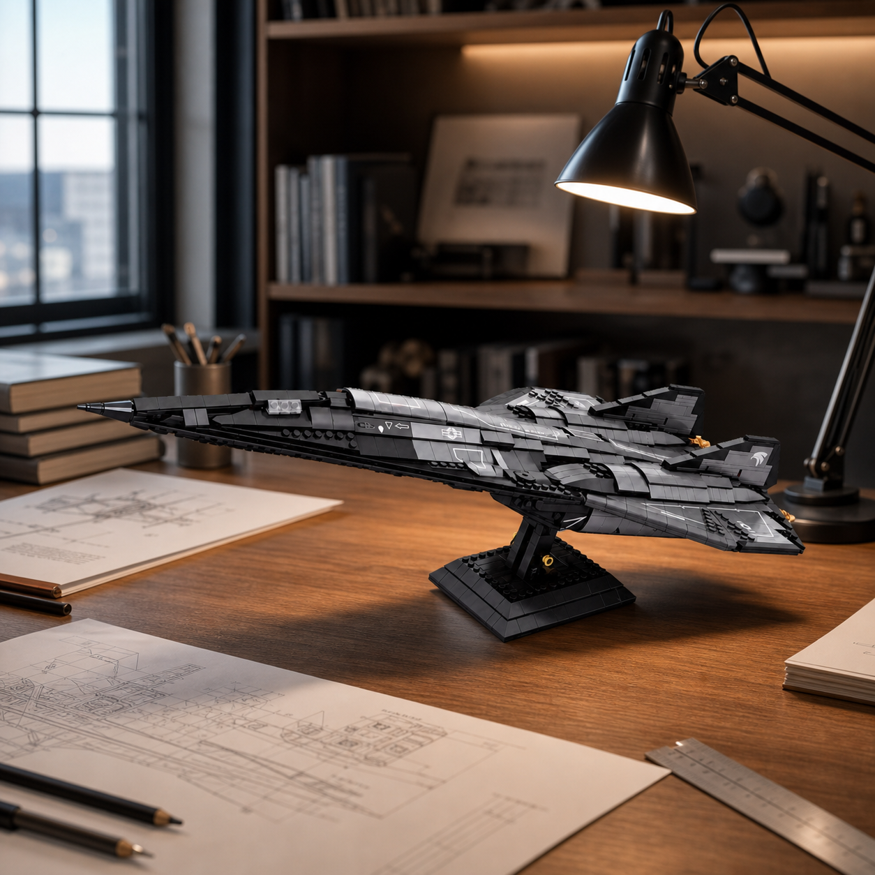 Dronă SR-72 (2071 piese)