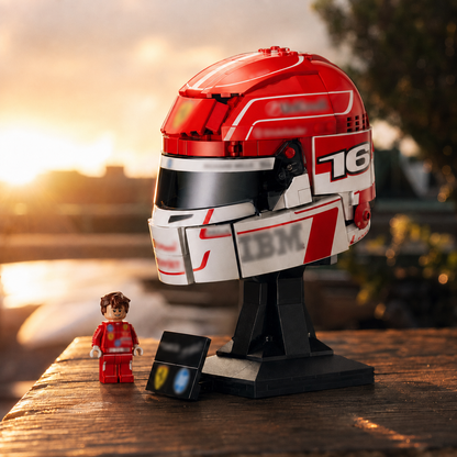 Charles Leclerc Helmet (886 Pcs) - 1:1 ambient gallery image 02