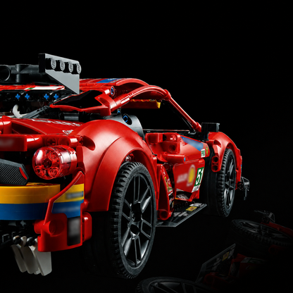 488 GTE Red Car (1677 Pcs) - 1:1 ambient gallery image 02
