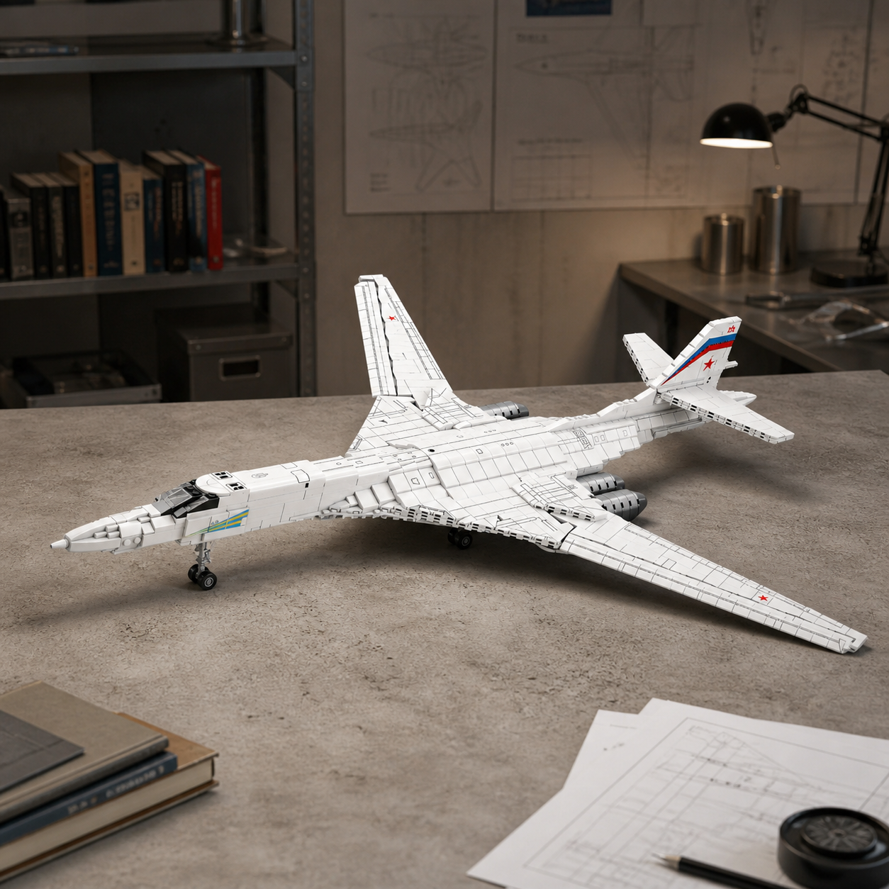 Bombardier TU-160 (1598 pièces)