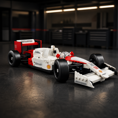 Classic Formula 1 Car MP4/4 - Ayrton Senna (693 Pcs) - gallery image 15