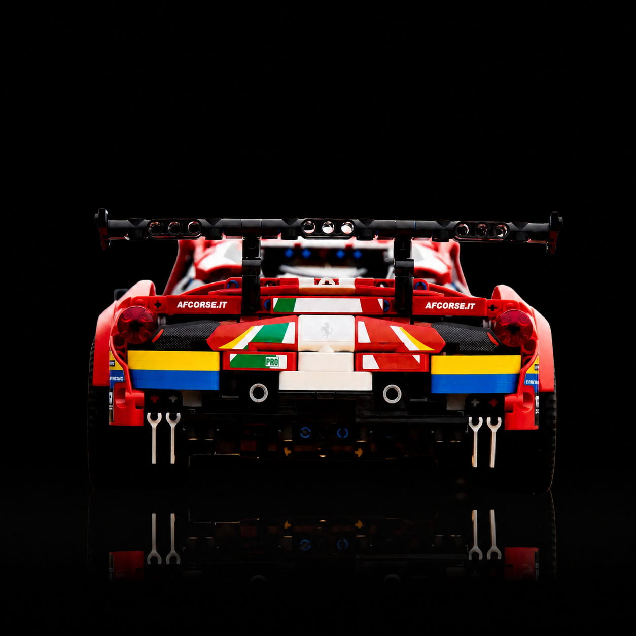 488 GTE Red Car (1677 Pcs) - 1:1 ambient gallery image 03