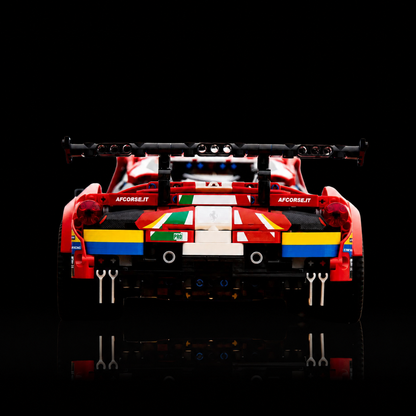 488 GTE Red Car (1677 Pcs) - 1:1 ambient gallery image 03