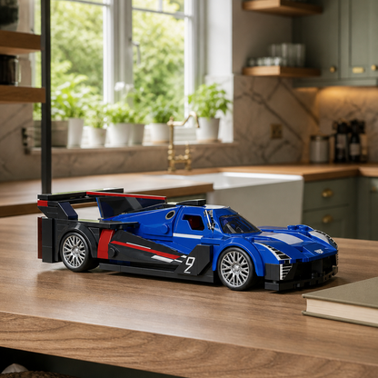 Hot Wheels Cadillac Project GTP (236 деталей) — 04 интерьер кухня полки 1x1