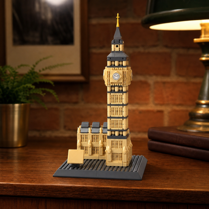 Big Ben (892 szt.) — Wnętrze 04: Ceglane wnętrze inspirowane Londynem