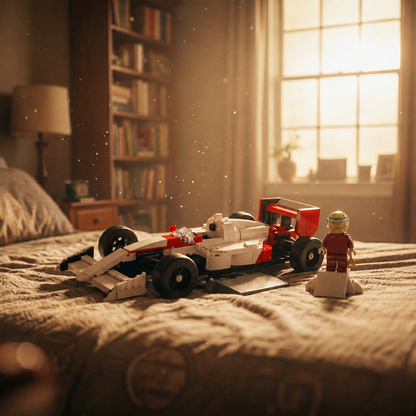 Classic Formula 1 Car MP4/4 - Ayrton Senna (693 Pcs) - gallery image 04