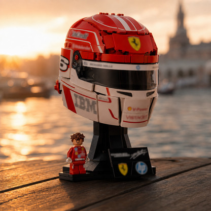 Charles Leclerc Helmet (886 Pcs) - 1:1 ambient gallery image 04