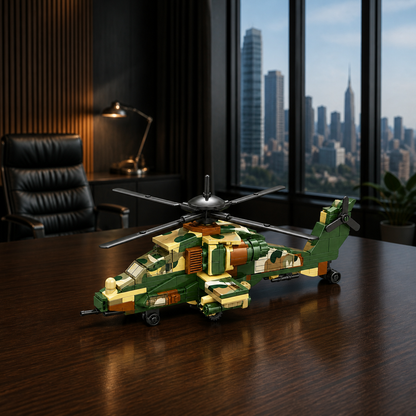 A129 Mangusta Helicopter (210 Pcs) - square interior hero 05
