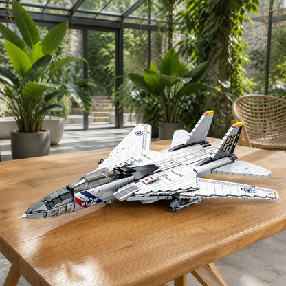F-14-Kampfflugzeug (1600 Teile)