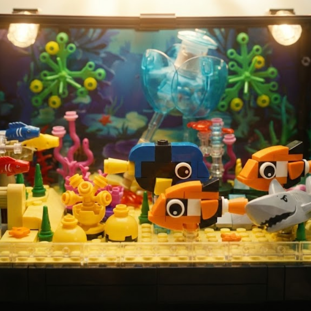 Acquario tropicale: coralli illuminati (725 pezzi) immagine della galleria 5 (1:1)