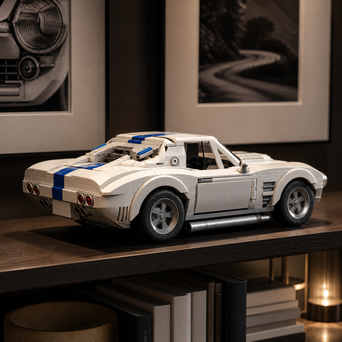 Hot Wheels Corvette Grand Sport (918 Teile) - 07 Umgebung Sammler