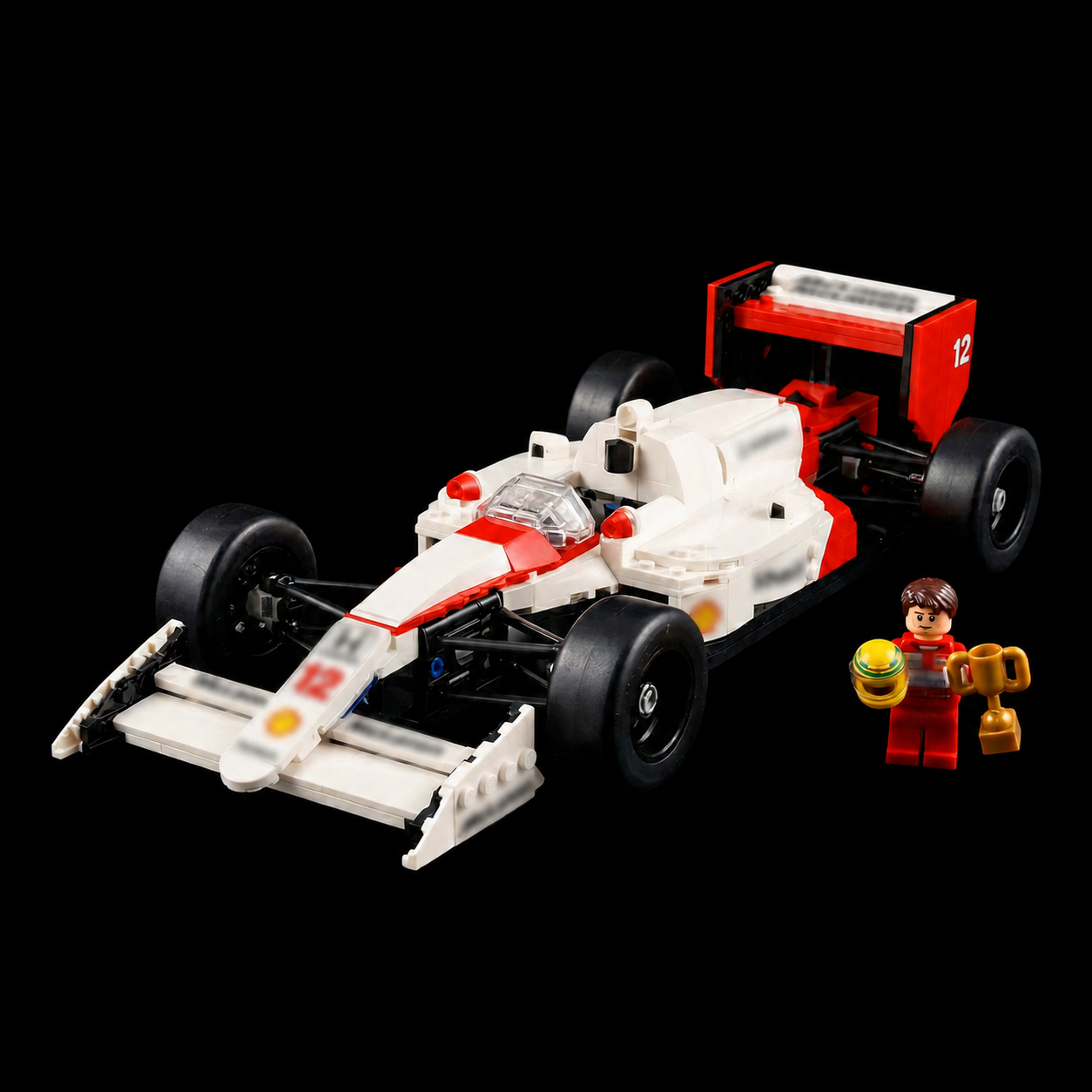 Classic Formula 1 Car MP4/4 - Ayrton Senna (693 Pcs) - gallery image 07