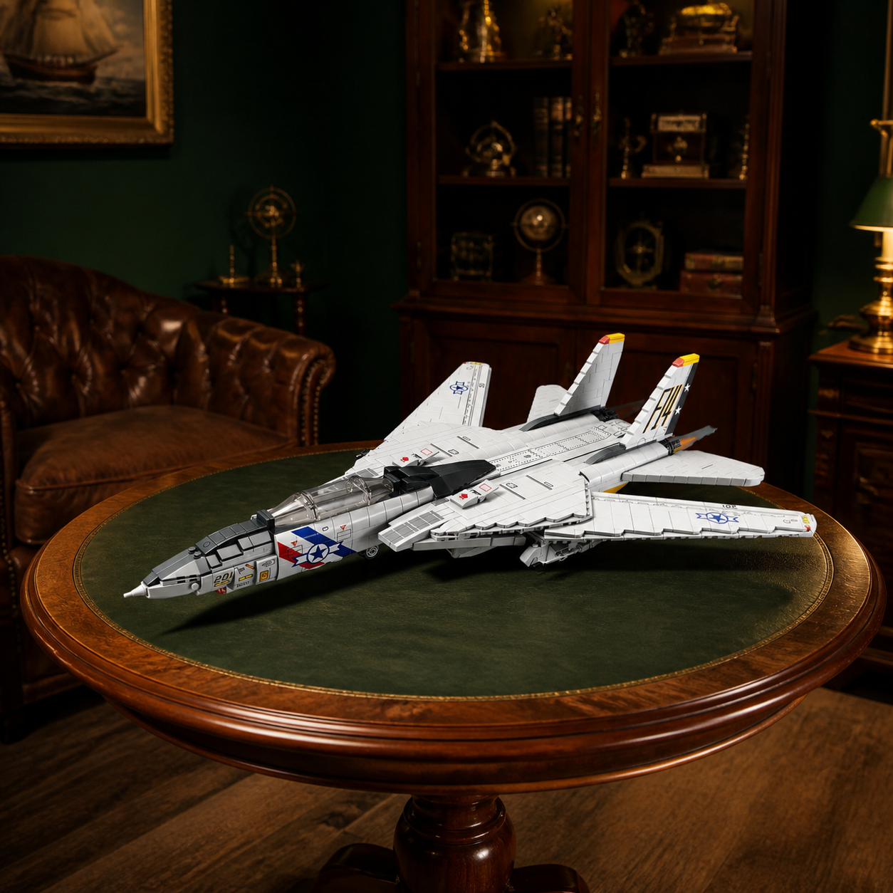 F-14-Kampfflugzeug (1600 Teile)