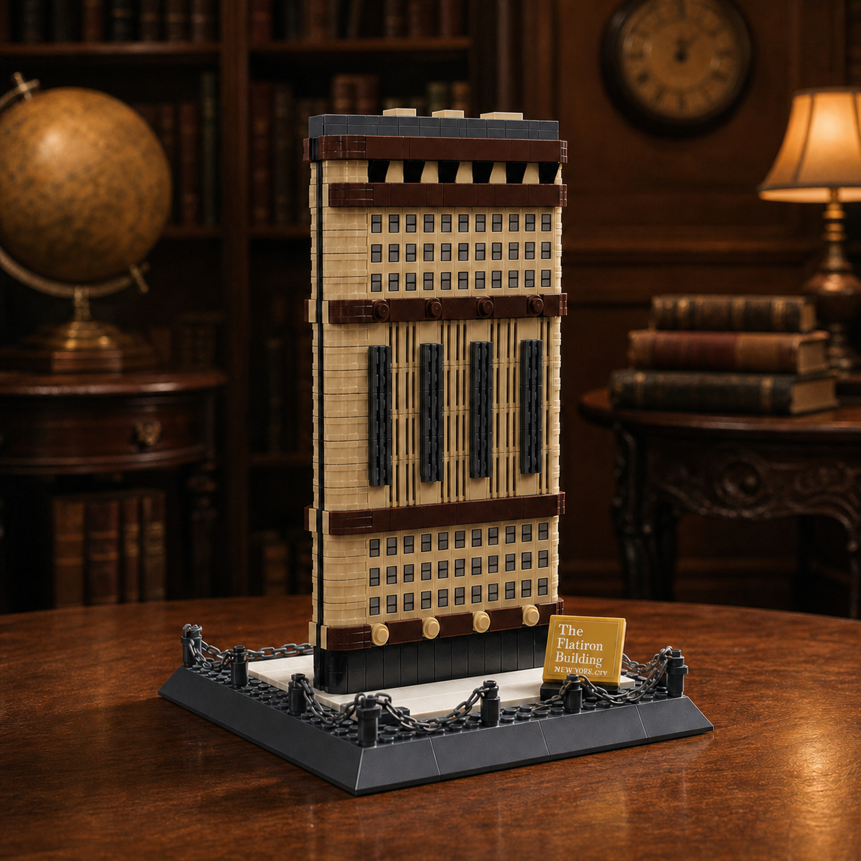 Bâtiment Flatiron - New York (838 pièces) - Intérieur 09 : Bibliothèque vintage