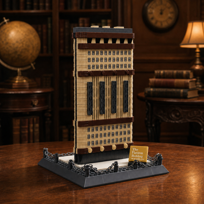 Bâtiment Flatiron - New York (838 pièces) - Intérieur 09 : Bibliothèque vintage