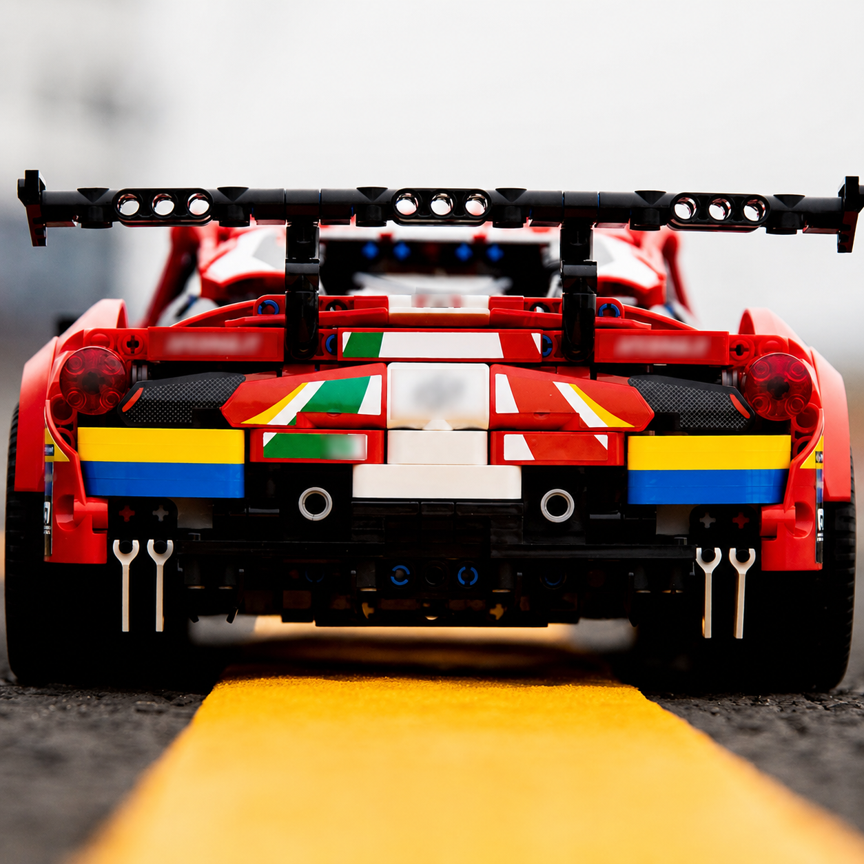 488 GTE Red Car (1677 Pcs) - 1:1 ambient gallery image 09
