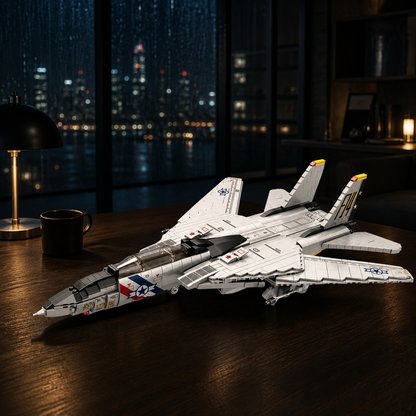 F-14-Kampfflugzeug (1600 Teile)