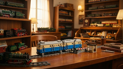 Locomotive diesel télécommandée DF4B (1212 pièces) 
