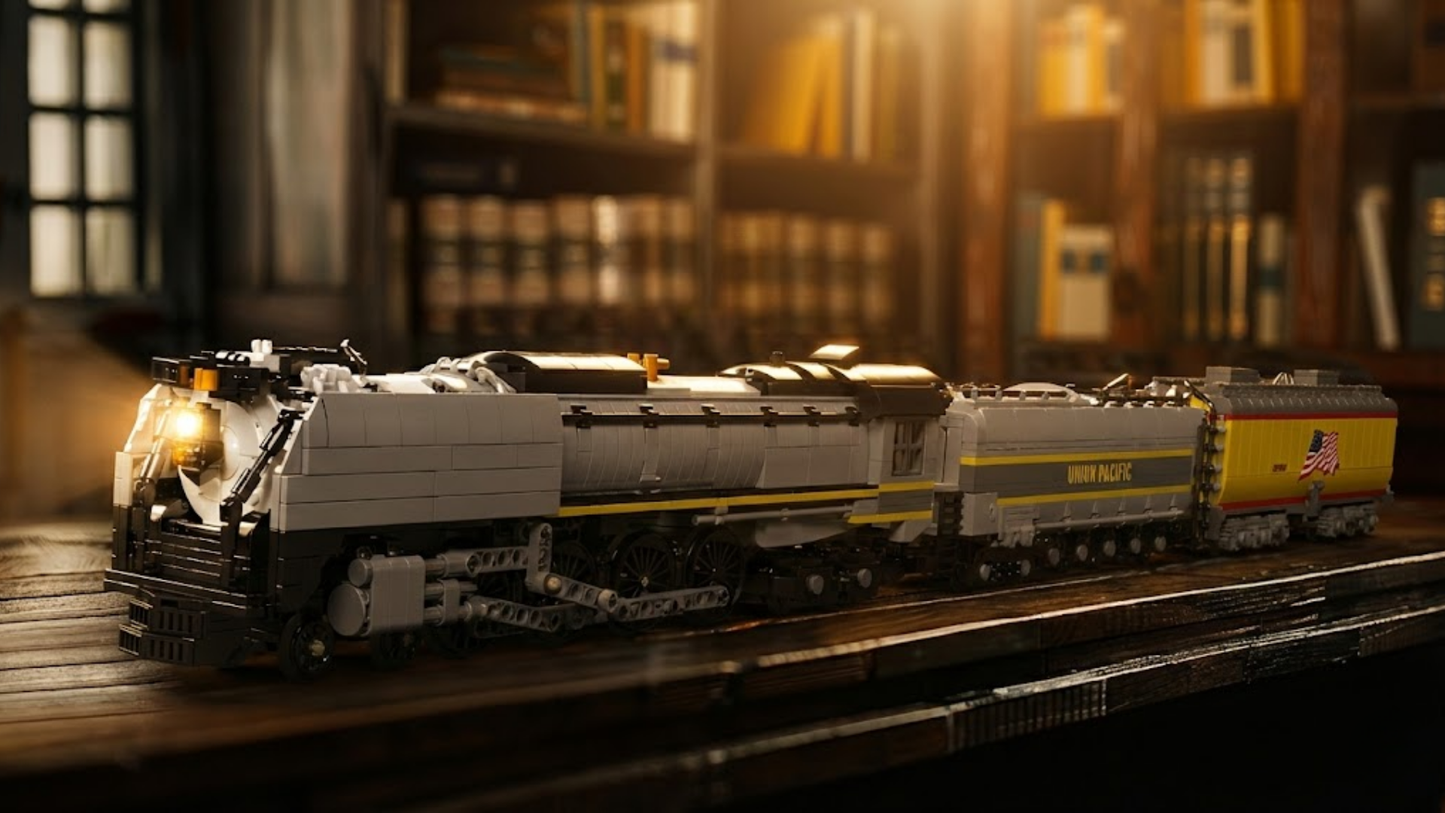 Locomotive à vapeur Union Pacific 844 (3357 pièces) 