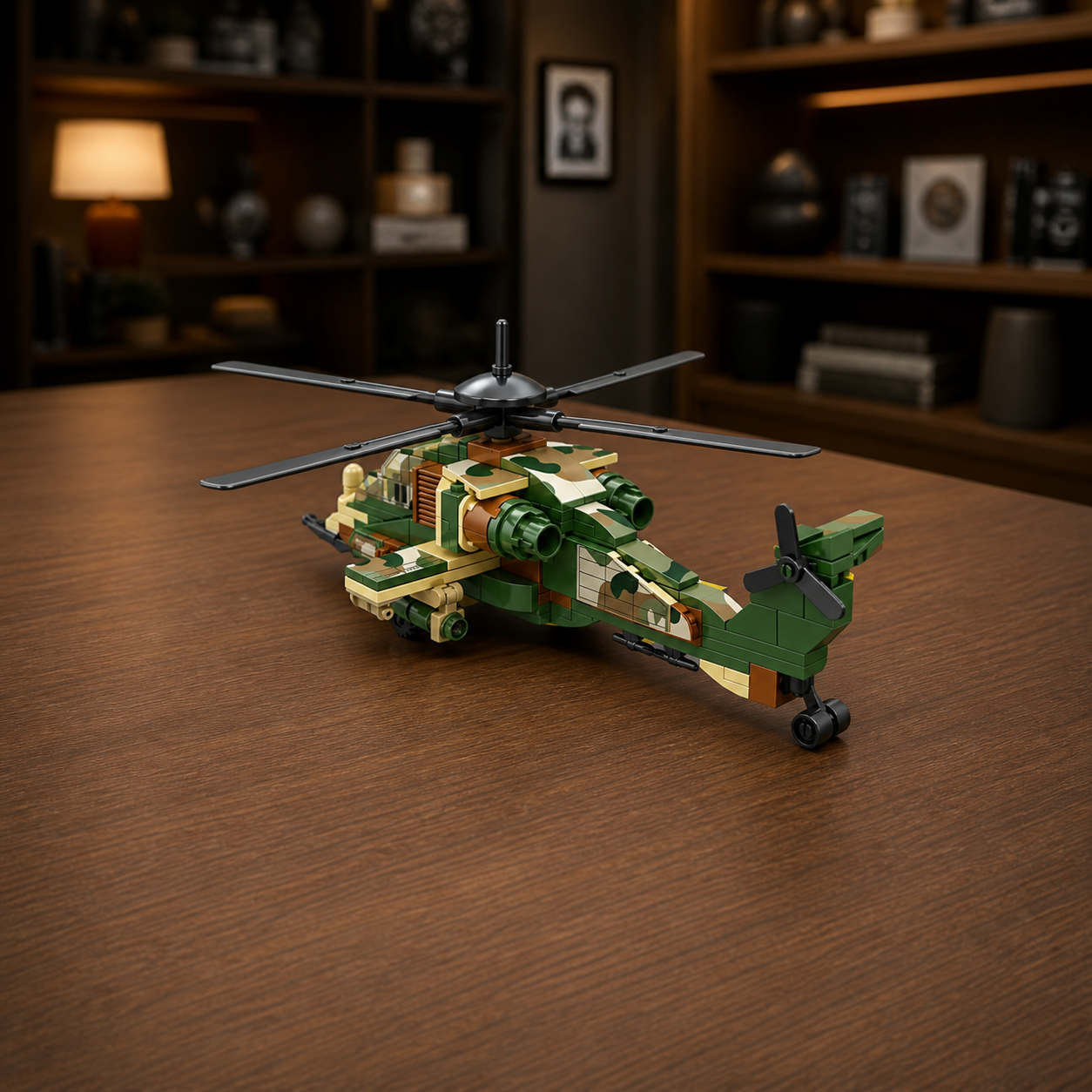 A129 Mangusta Helicopter (210 Pcs) - square interior hero 11
