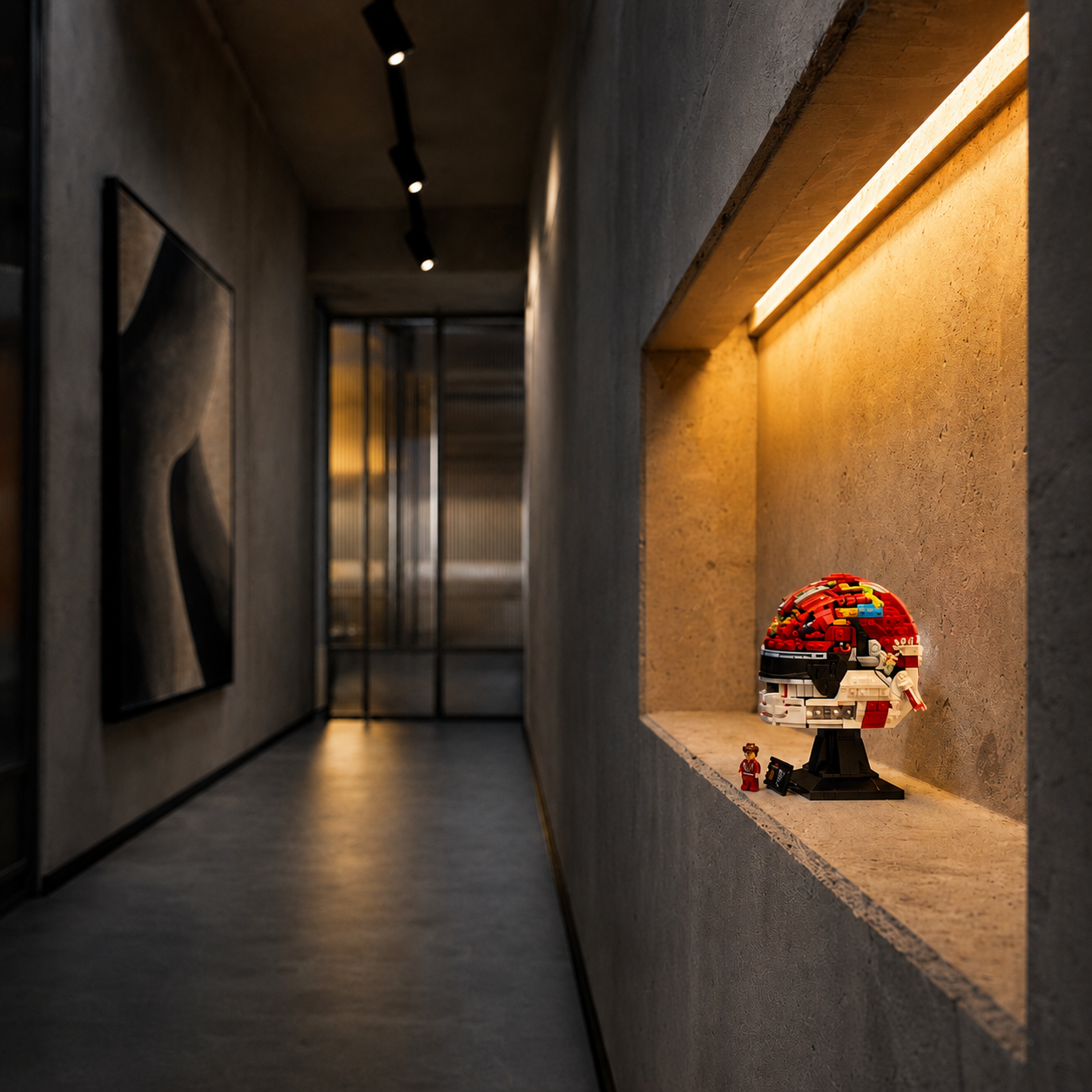 Charles Leclerc Helmet (886 Pcs) - 1:1 ambient gallery image 11