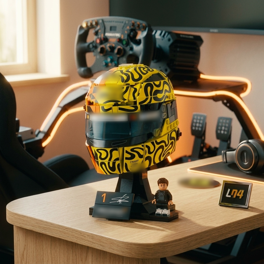 Lando Norris Helmet (793 Pcs) - 1:1 ambient gallery image 12-ambientada-02-edited