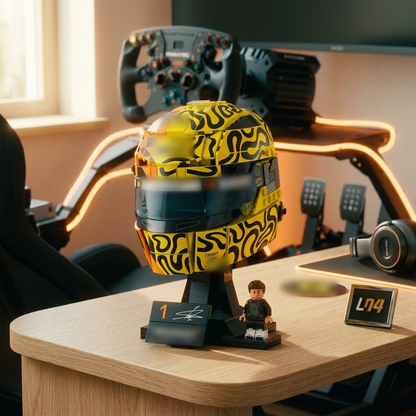Lando Norris Helmet (793 Pcs) - 1:1 ambient gallery image 12-ambientada-02-edited