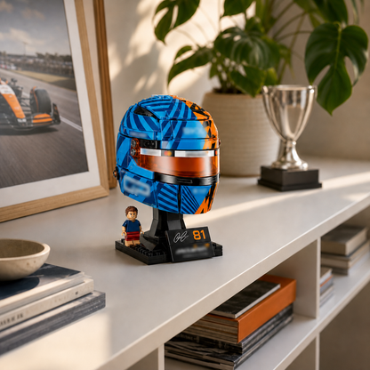 Oscar Piastri Helmet (793 Pcs) - 1:1 ambient gallery image 12