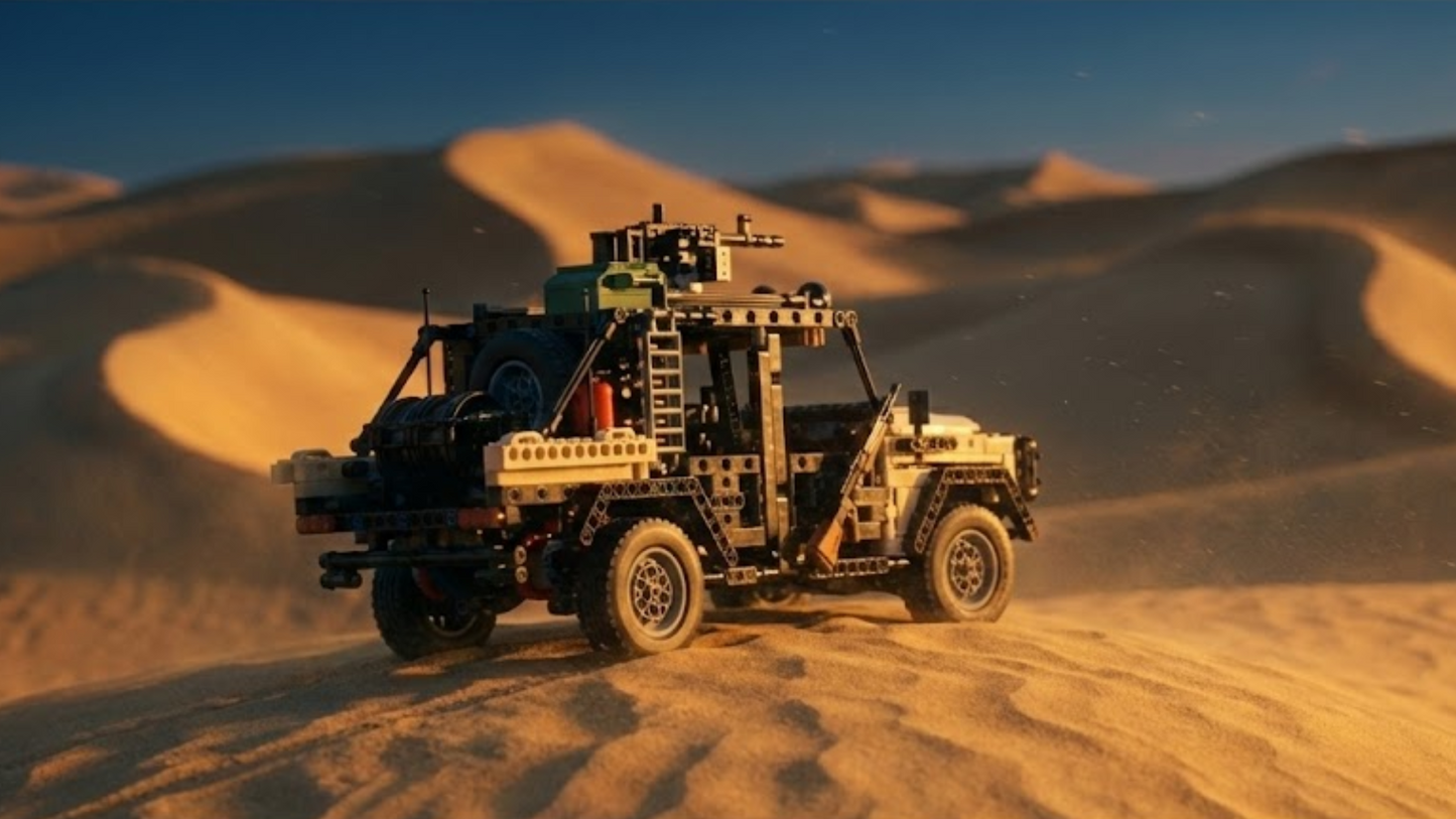 Pustynny Szary Caracal Assault Vehicle (1577 elementów) 